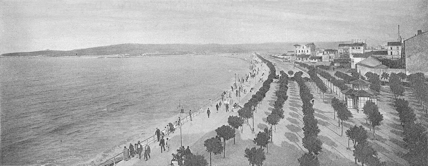 El paseo marítimo gijonés, que este verano volverá a sufrir cambios en detrimento del tráfico rodado, ha experimentado numerosas transformaciones a lo largo de su historia. Estas imágenes te muestran cómo ha sido. ¿Has vivido alguna de estas épocas?