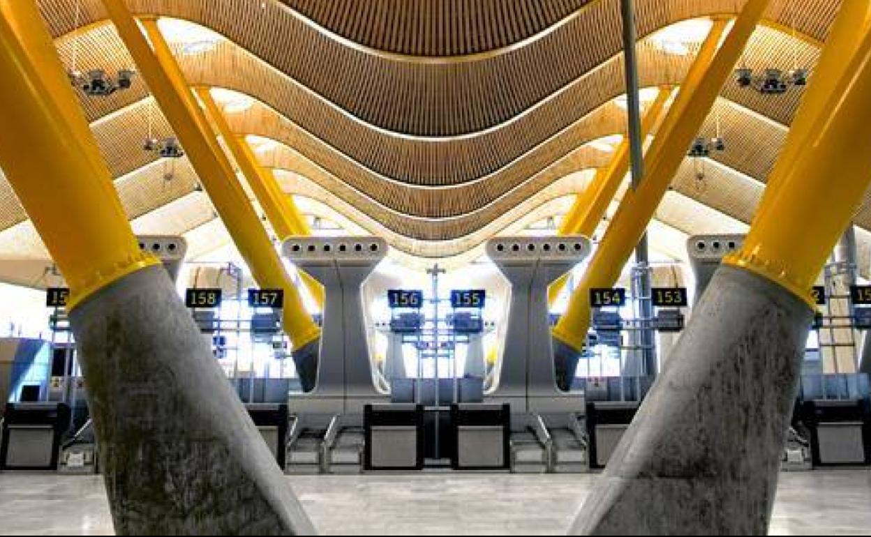 Aeropuerto de Madrid-Barajas. 