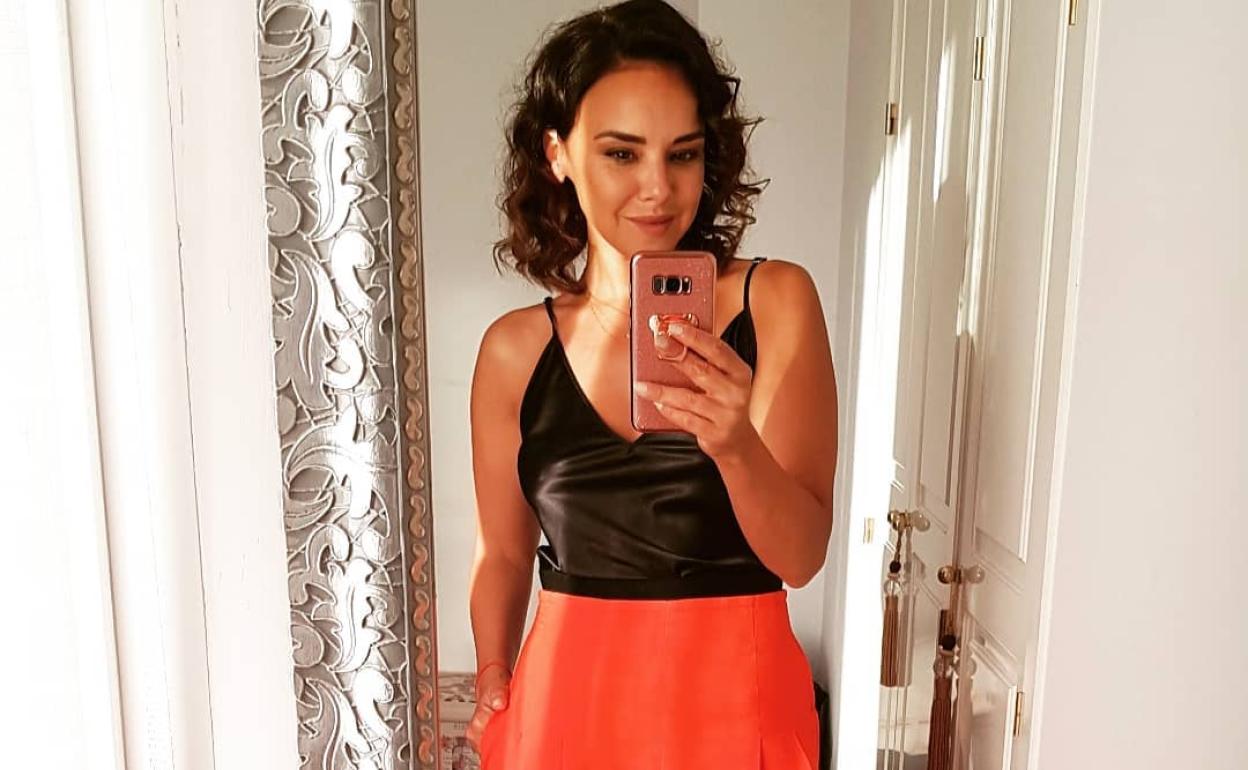 Chenoa presume de físico. 