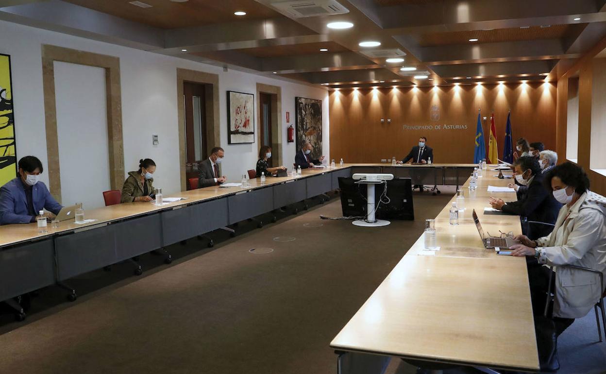 Reunión del Consejo de Gobierno.