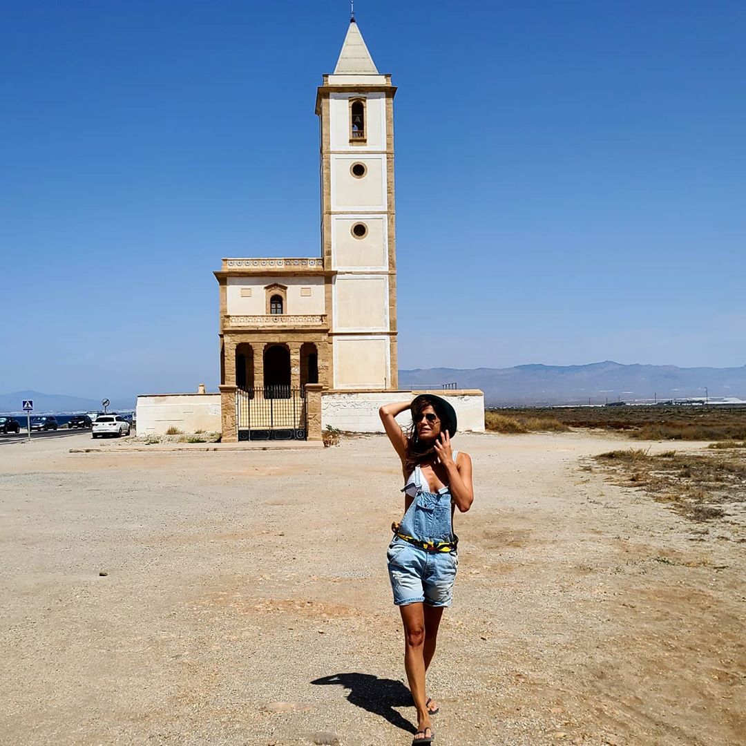 Isabel Jiménez ha pasado el mes de julio en Almería.