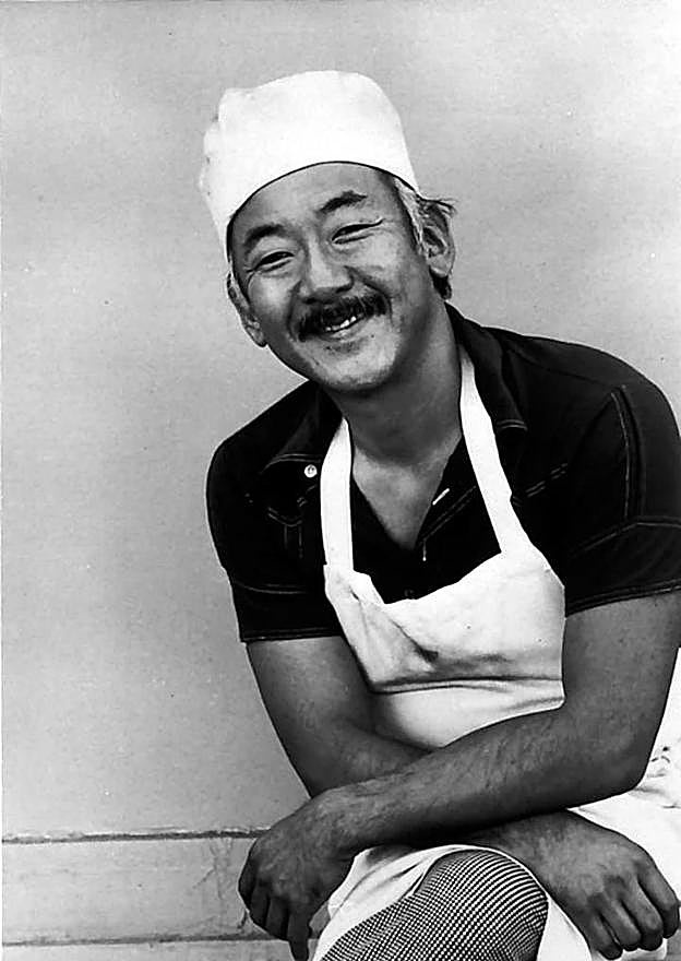 Pat Morita en su papel de «Arnold» en la serie Happy Days. 