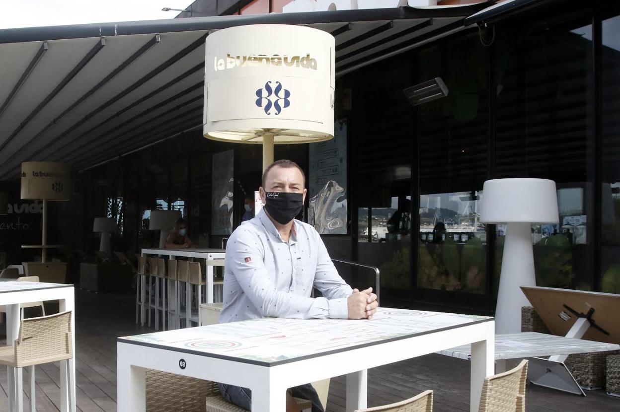 Paco García, dueño del establecimiento La Buena Vida. 