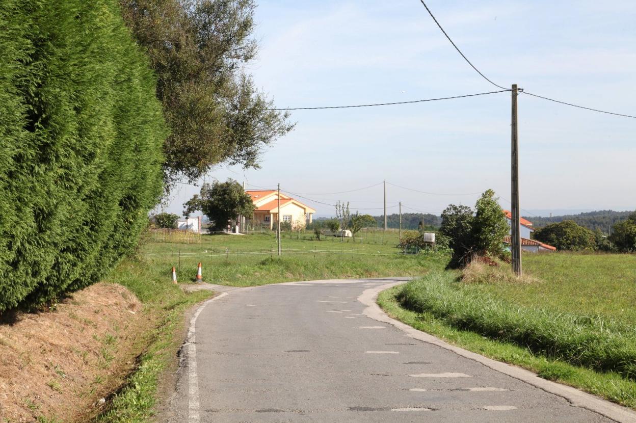 Carretera de Ranón a La Arena. 