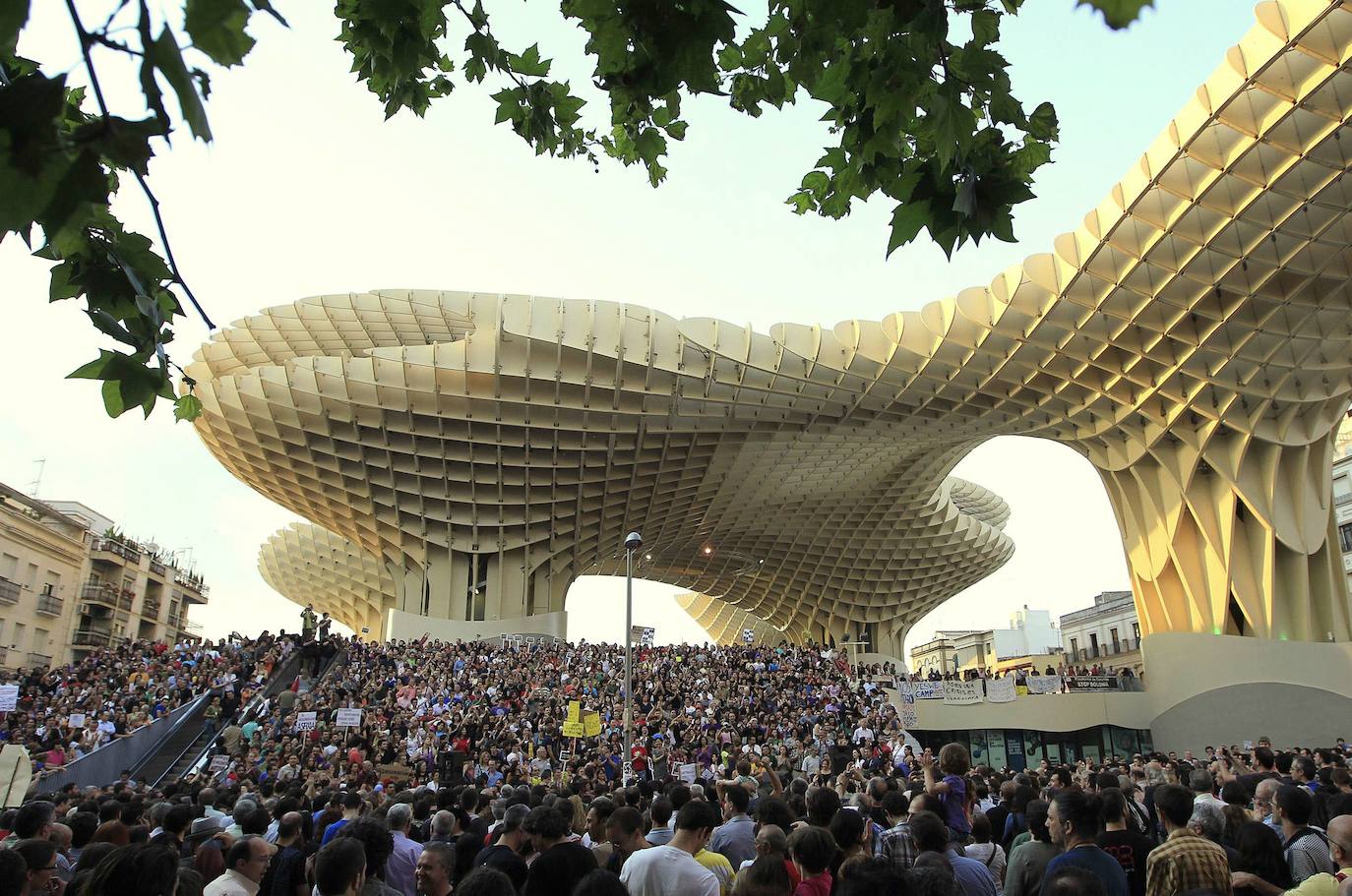 Proyecto Metropol Parasol o Setas de Sevilla. 