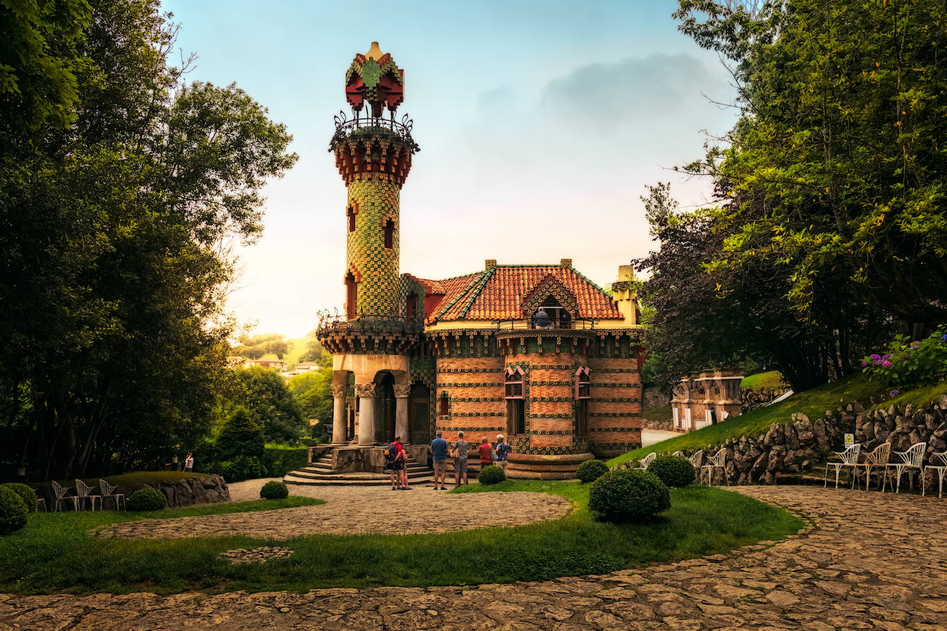 El Capricho de Guadí, en Comillas. 