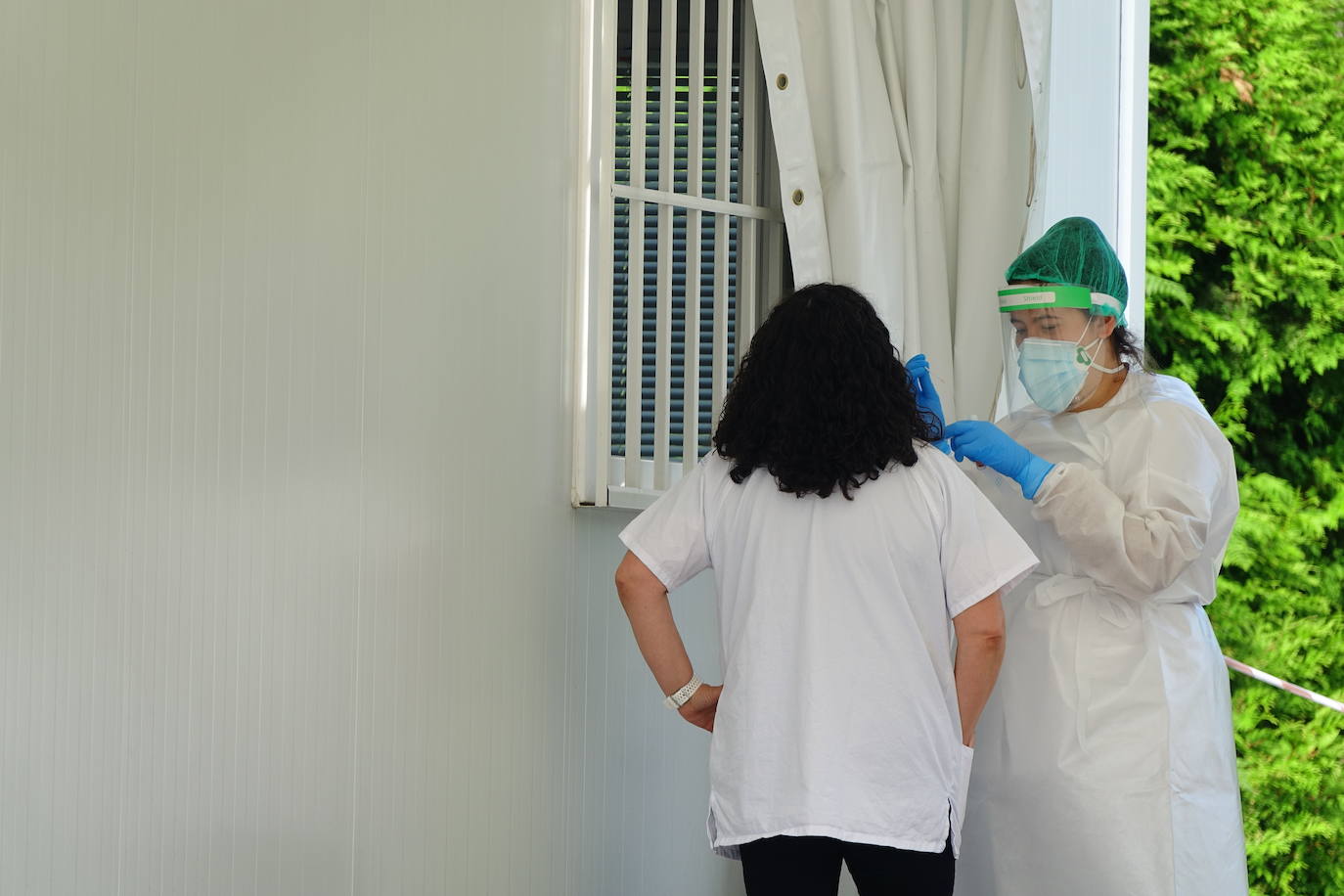 Se harán pruebas PCR a toda la plantilla y a las personas ingresadas o que hayan recibido el alta en los últimos días