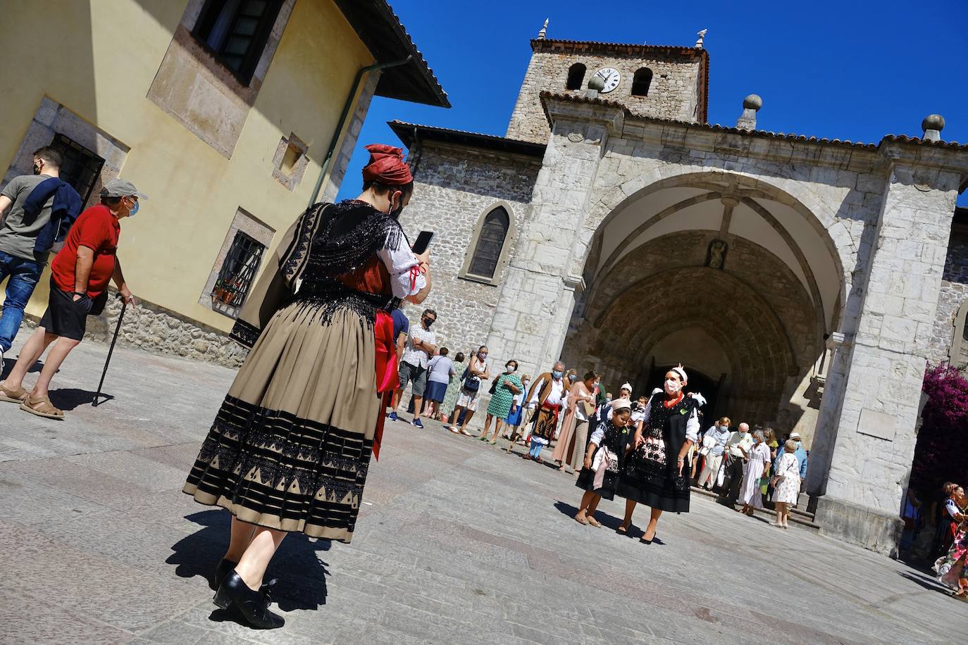 Llanes celebró unas atípicas fiestas de San Roque este año por la pandemia del coronavirus