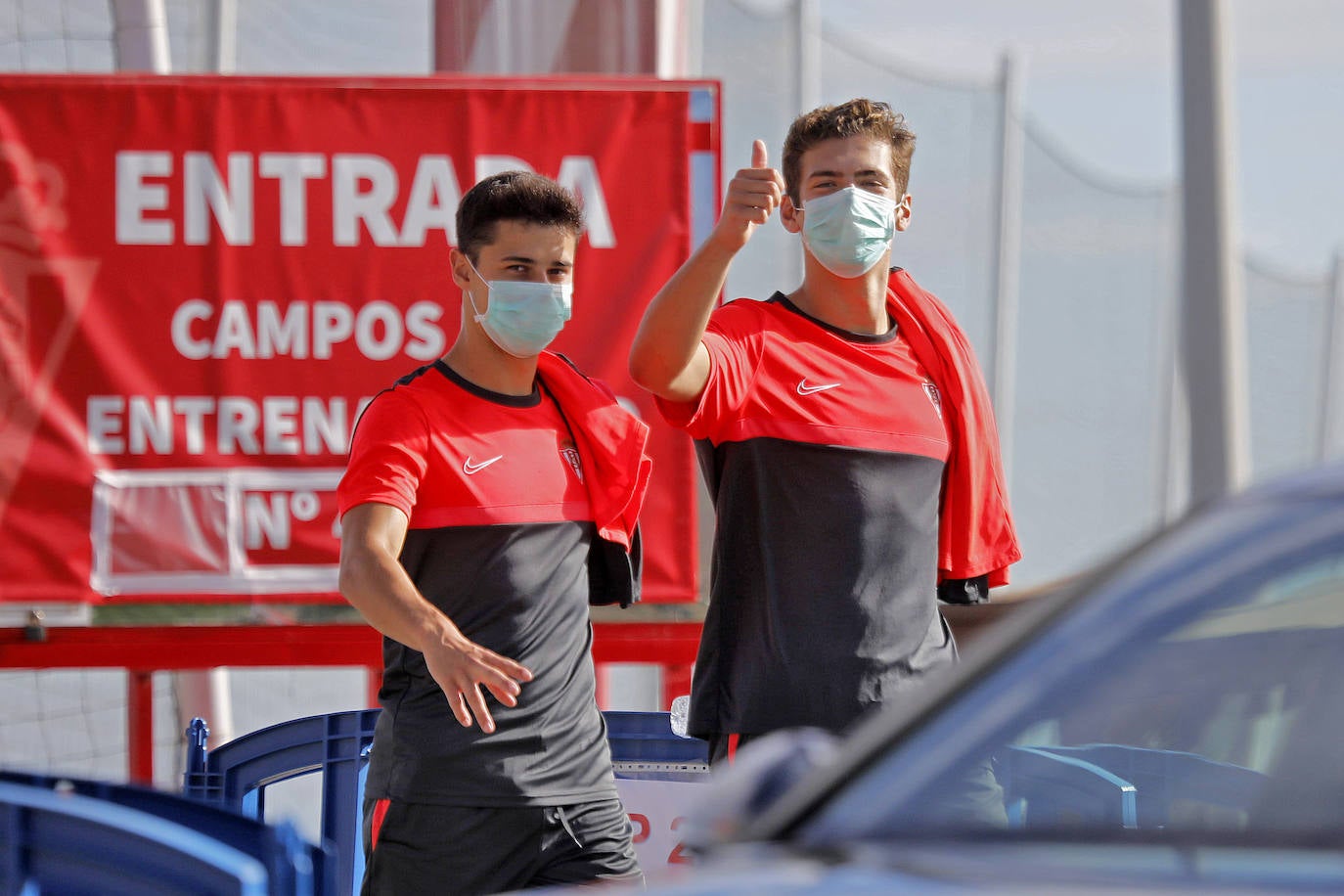 Fotos: Entrenamiento del Sporting (19/08/2020)