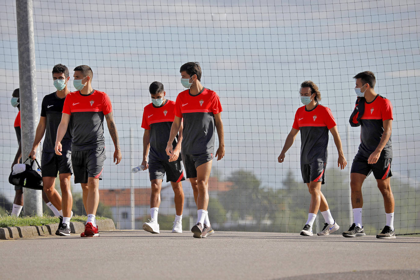 Fotos: Entrenamiento del Sporting (19/08/2020)