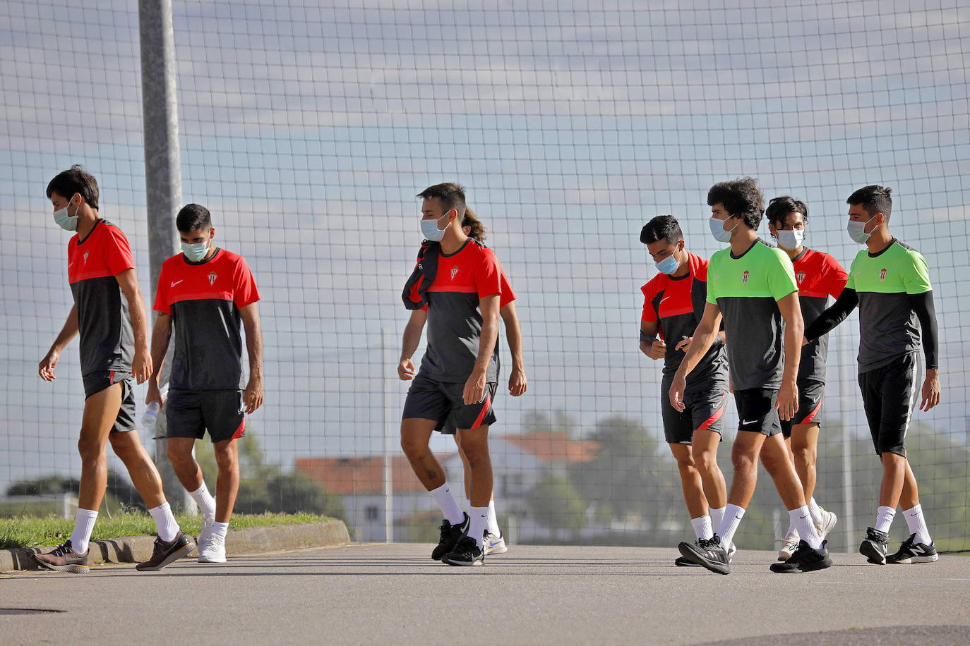 Fotos: Entrenamiento del Sporting (19/08/2020)