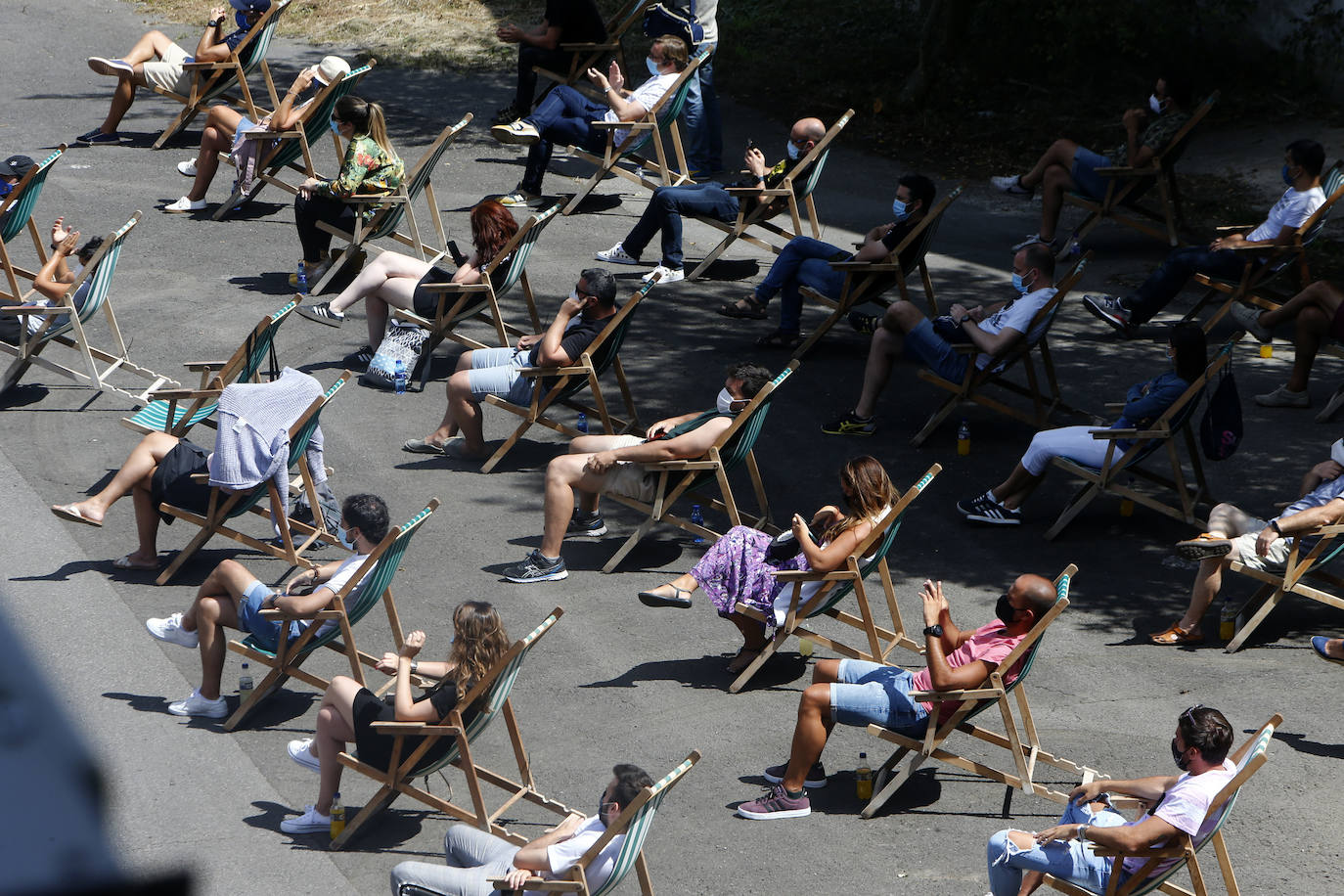 Fotos: Una autopista de sonido en la fábrica de armas de La Vega