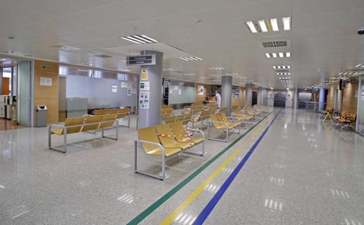 Sala de espera de Cabueñes.