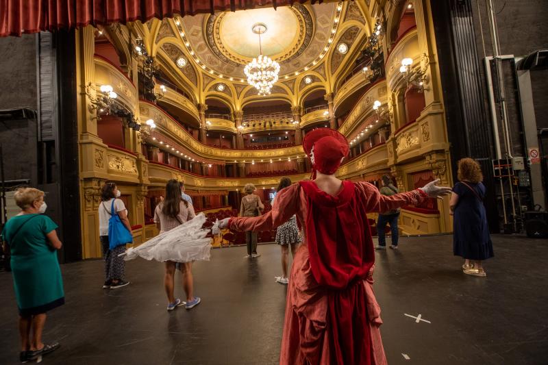 Fotos: Visitas teatralizadas al Palacio Valdés