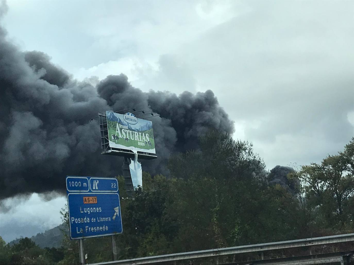 Hasta el lugar de los hechos se desplazaron varias patrullas de bomberos