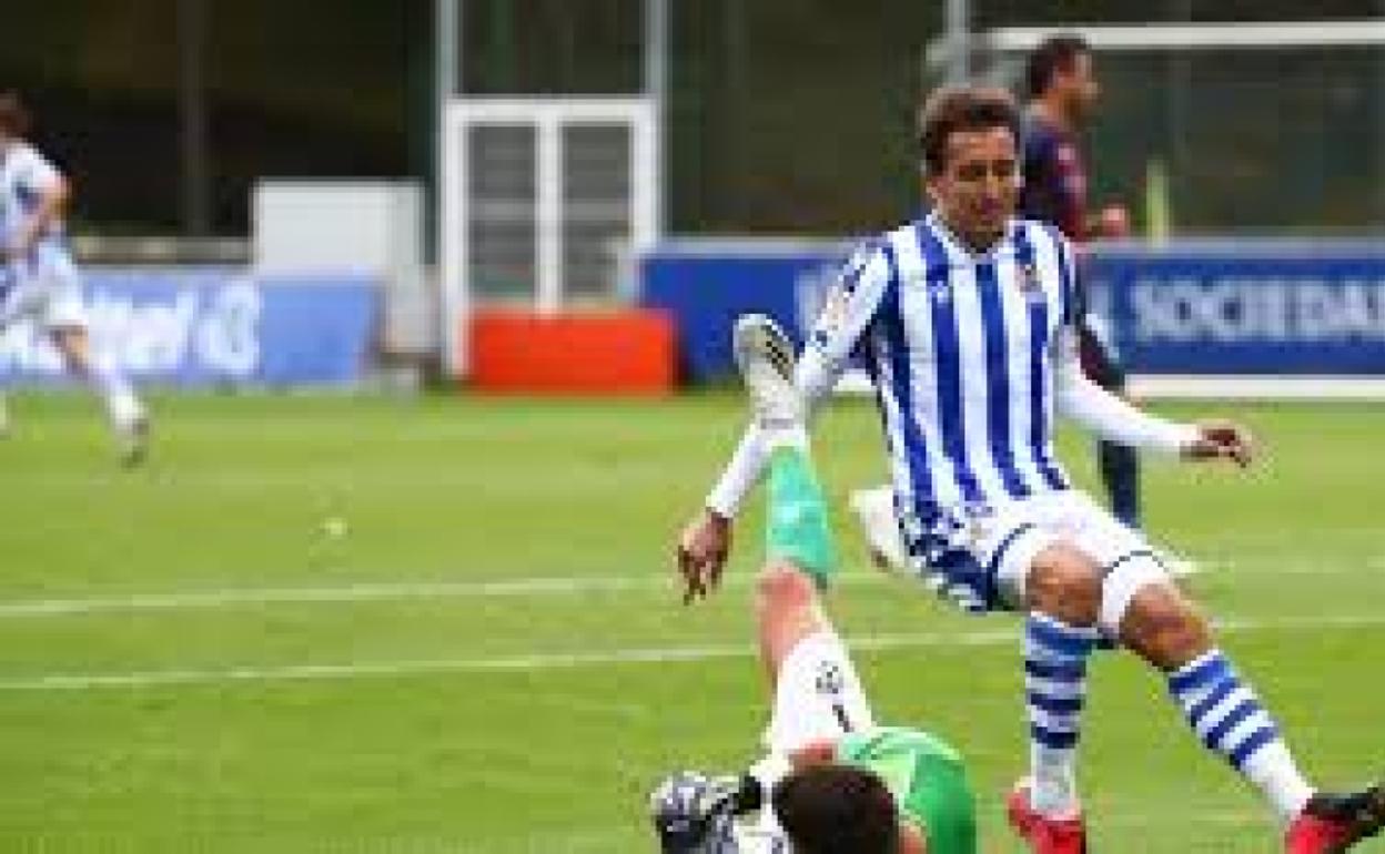 Mikel Oyarzabal, delantero de la Real Sociedad. 