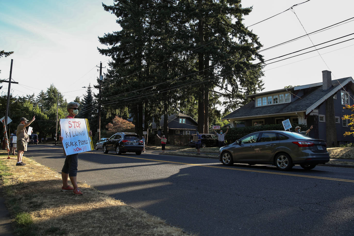 Las imágenes de las manifestaciones, con carteles en los que se lee 'Black Lives Matter' y jóvenes enfrentándose a los agentes forman parte de la cotidianidad de Estados Unidos