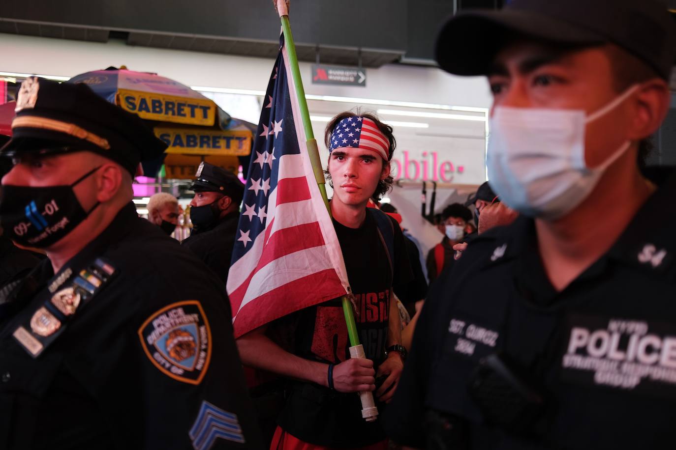 Las imágenes de las manifestaciones, con carteles en los que se lee 'Black Lives Matter' y jóvenes enfrentándose a los agentes forman parte de la cotidianidad de Estados Unidos