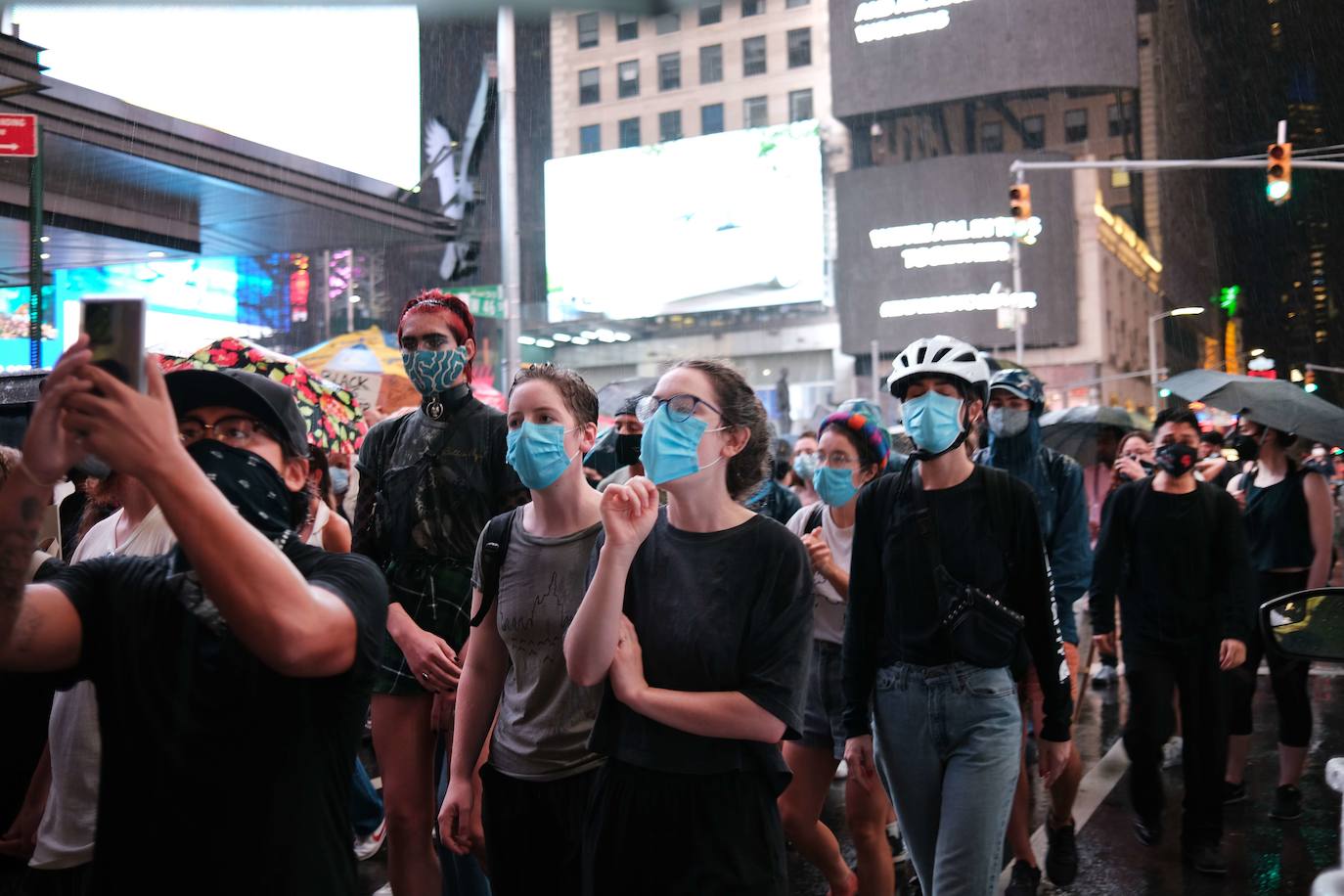 Las imágenes de las manifestaciones, con carteles en los que se lee 'Black Lives Matter' y jóvenes enfrentándose a los agentes forman parte de la cotidianidad de Estados Unidos