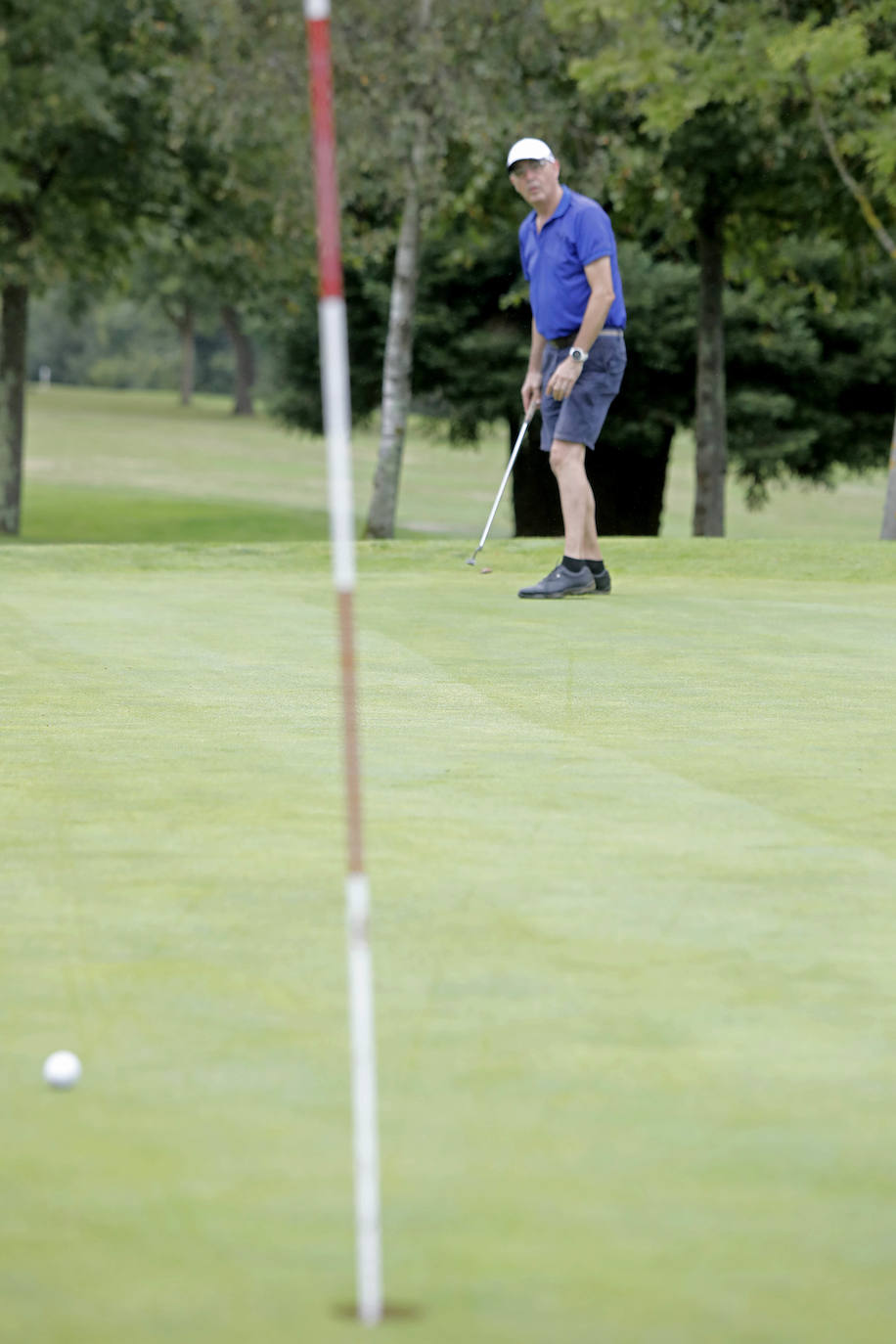 La prueba, organizada por el Patronato Deportivo Municipal de Gijón, reunió este sábado en los greens a más de un centenar de jugadores
