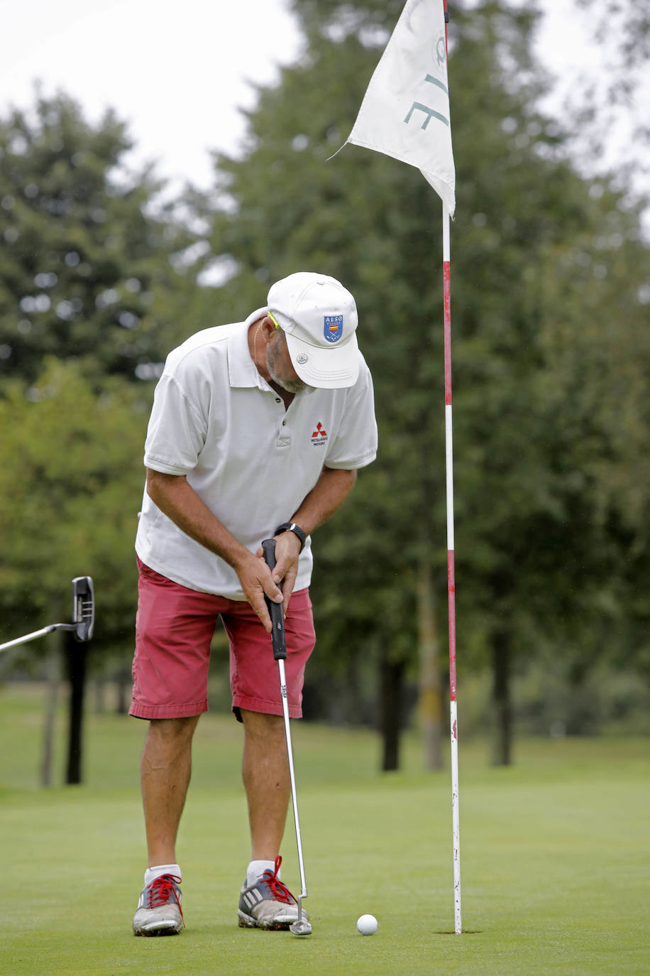 La prueba, organizada por el Patronato Deportivo Municipal de Gijón, reunió este sábado en los greens a más de un centenar de jugadores