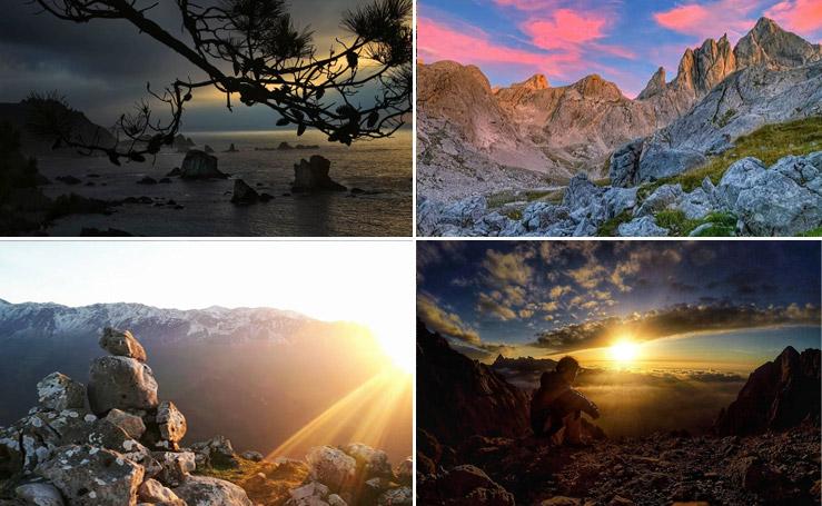 Los mejores amaneceres y atardeceres en plena naturaleza asturiana