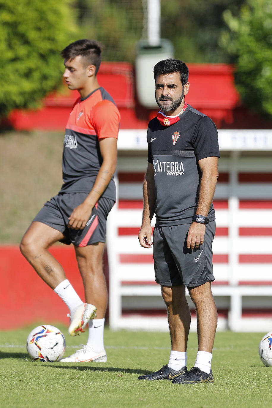 Fotos: Entrenamiento del Sporting (08-09-2020)