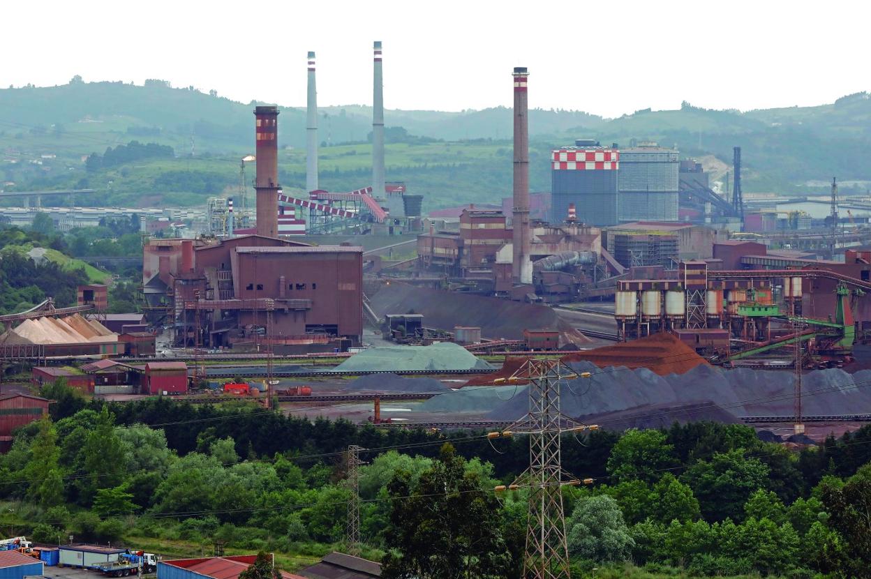 Arcelor. Sus últimas inversiones y la reactivación del horno alto A dan un respiro a la economía asturiana.