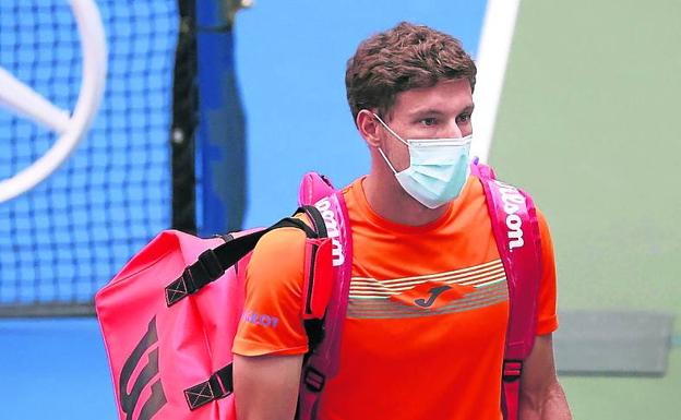 Pablo Carreño: «Corrió demasiado riesgo, ya era el segundo pelotazo. No le volverá a pasar»