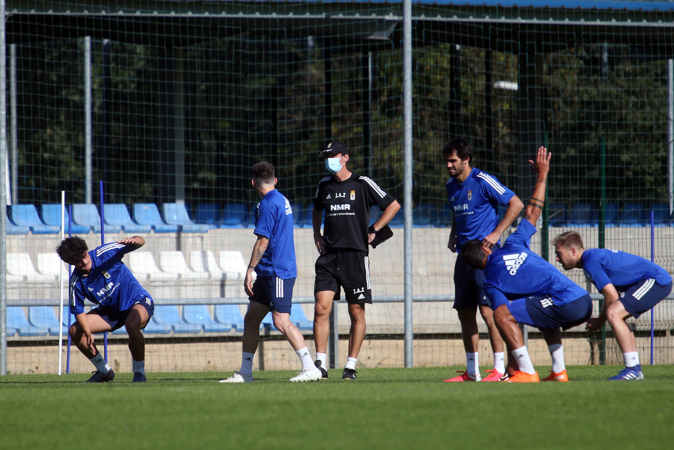 Fotos: Entrenamiento del Real Oviedo (08-09-2020)