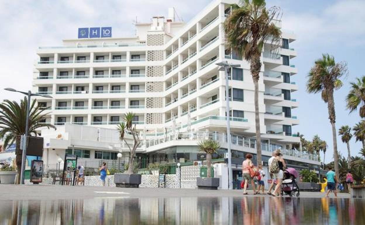 Un hotel de Puerto de La Cruz (Tenerife).