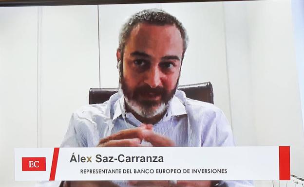 El representante del Banco Europeo de Inversiones Álex Saz-Carranza.