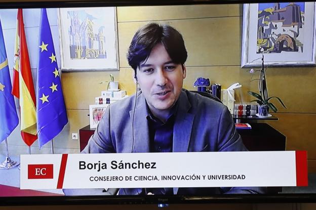 El consejero de Ciencia, Borja Sánchez. 