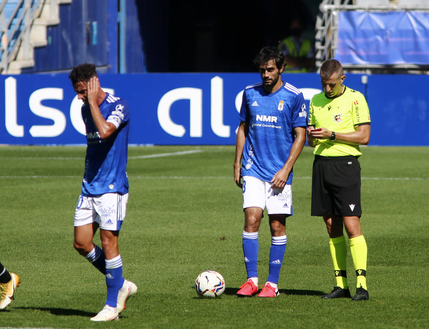 Los azules empataron ante el Cartagena en su estreno, después de fallar muchas ocasiones