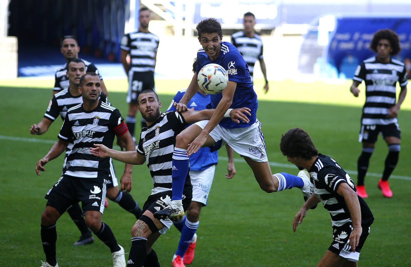 Los azules empataron ante el Cartagena en su estreno, después de fallar muchas ocasiones