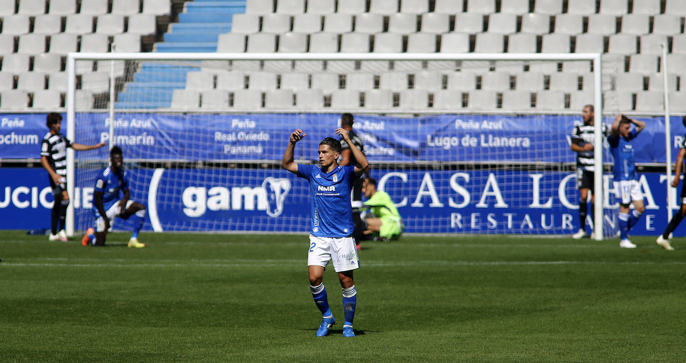 Los azules empataron ante el Cartagena en su estreno, después de fallar muchas ocasiones