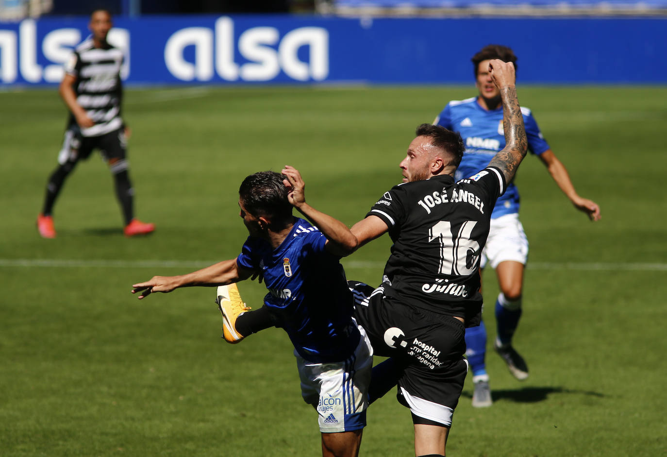 Los azules empataron ante el Cartagena en su estreno, después de fallar muchas ocasiones