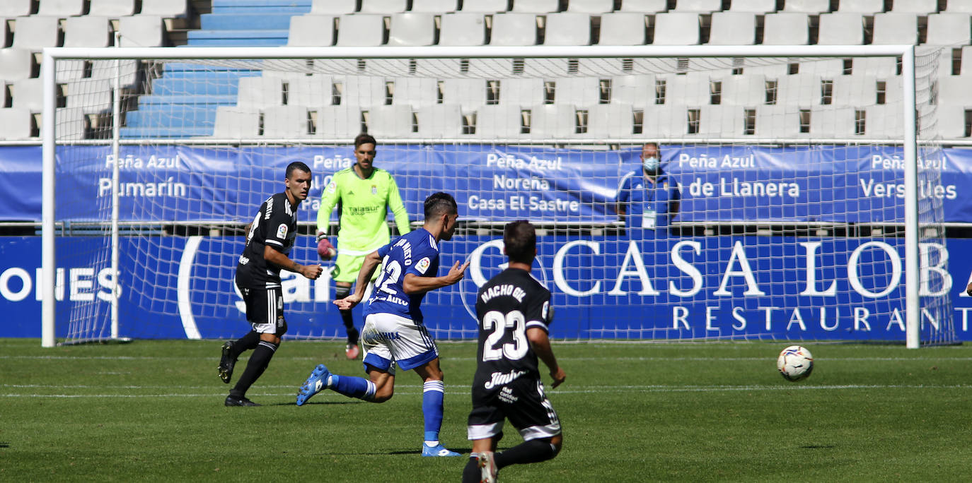 Los azules empataron ante el Cartagena en su estreno, después de fallar muchas ocasiones