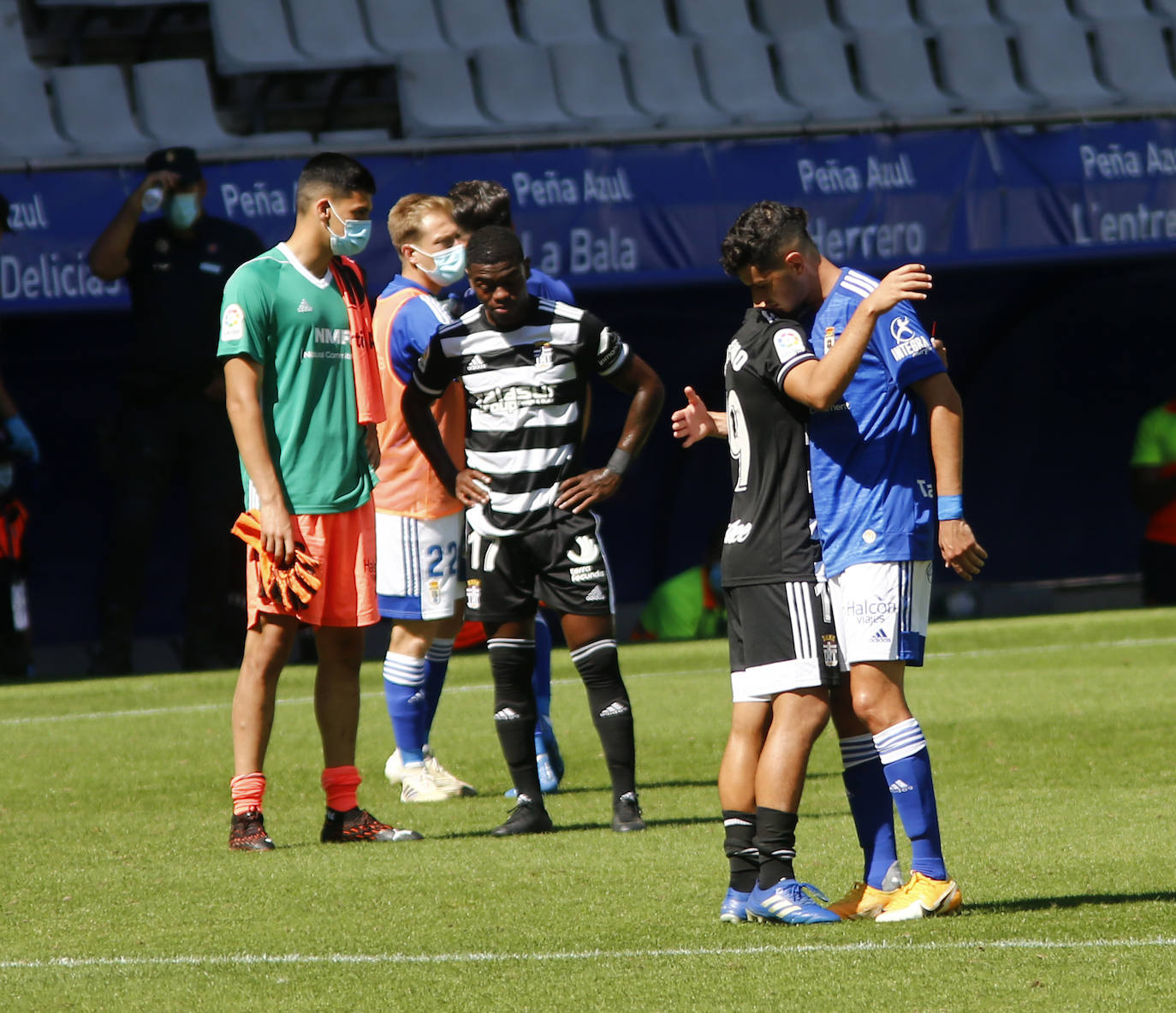 Los azules empataron ante el Cartagena en su estreno, después de fallar muchas ocasiones