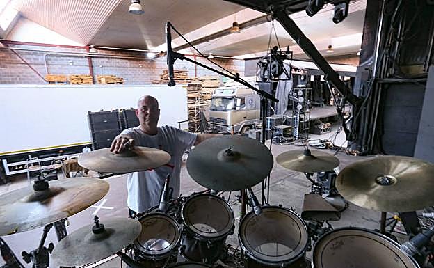 Hugo Antuña, a la espera de volver a trabajar. 