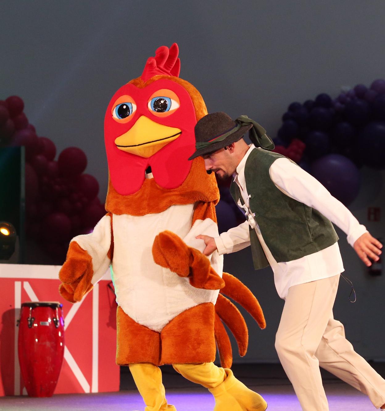 El show del gallo más popular