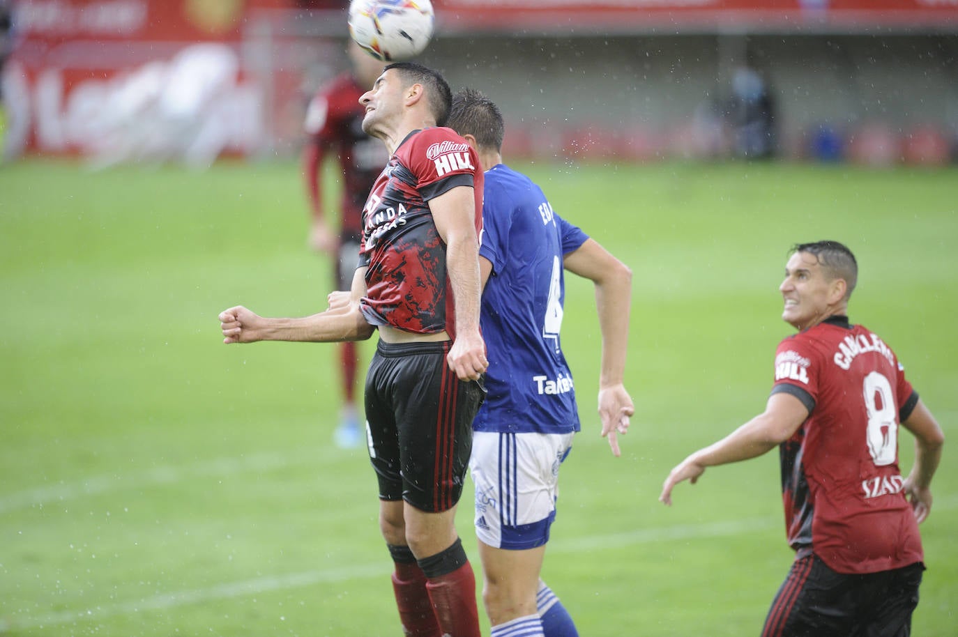 Fotos: Mirandés 1-1 Real Oviedo, en imágenes