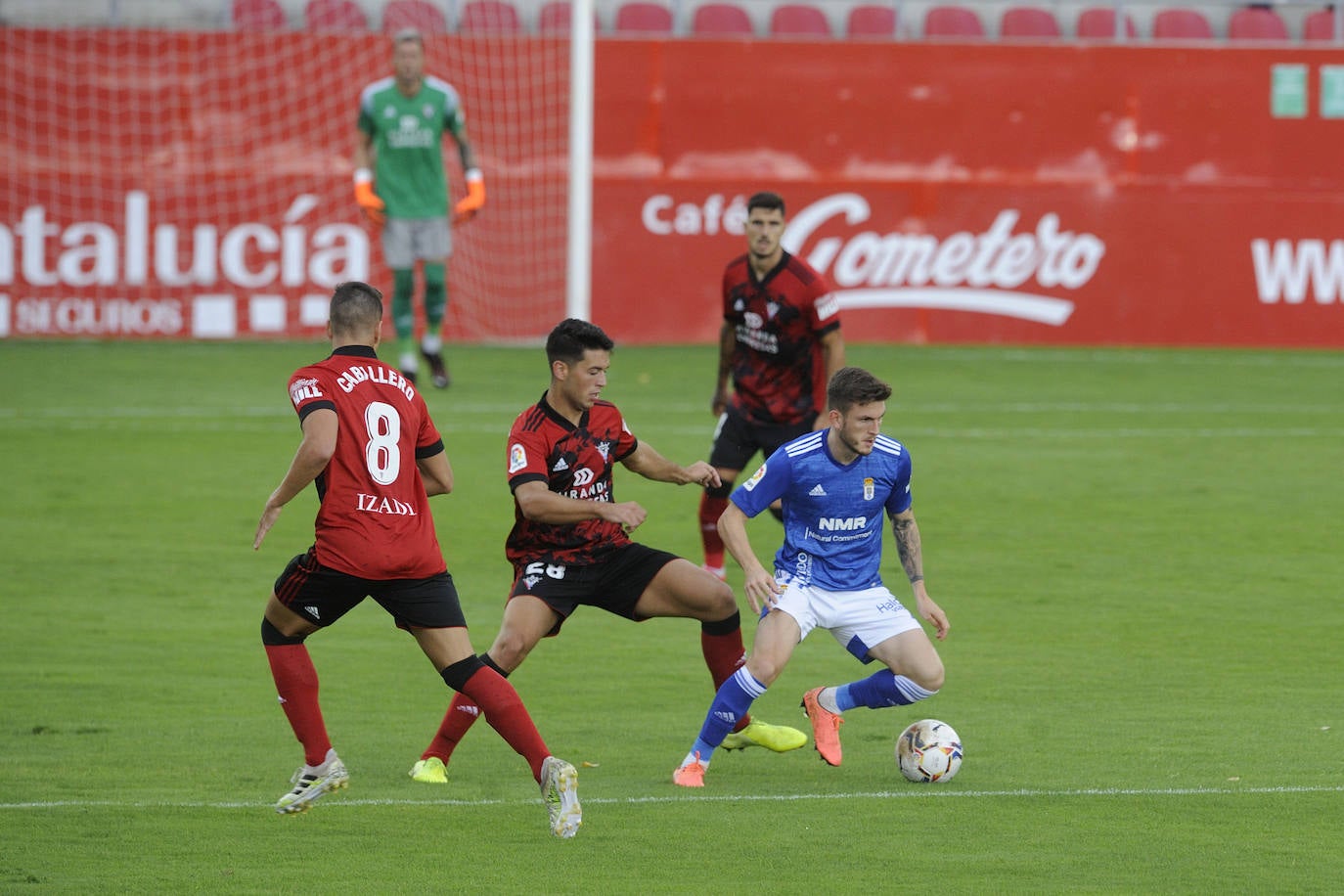 Fotos: Mirandés 1-1 Real Oviedo, en imágenes