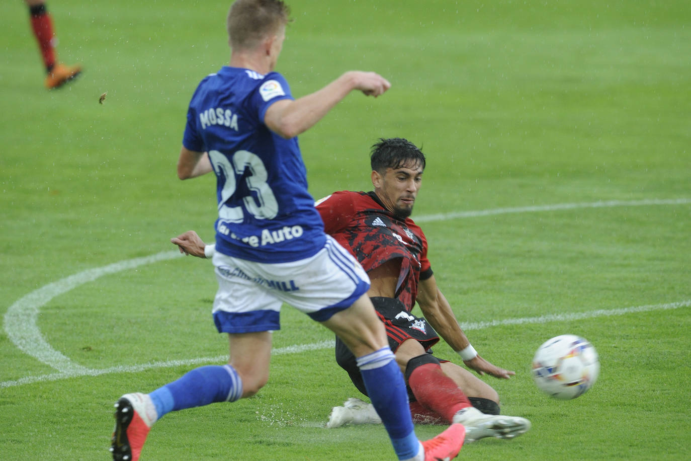 Fotos: Mirandés 1-1 Real Oviedo, en imágenes