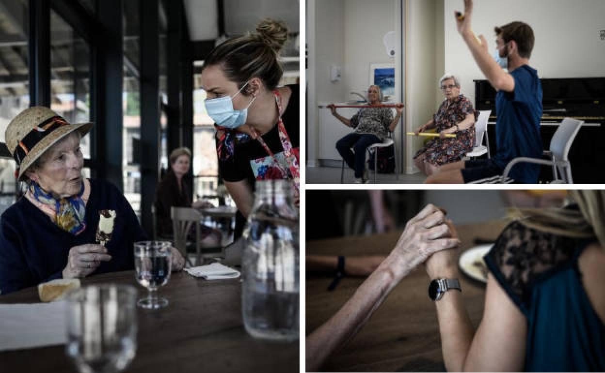 Un pueblo para hacer sentir en casa a los enfermos de Alzheimer