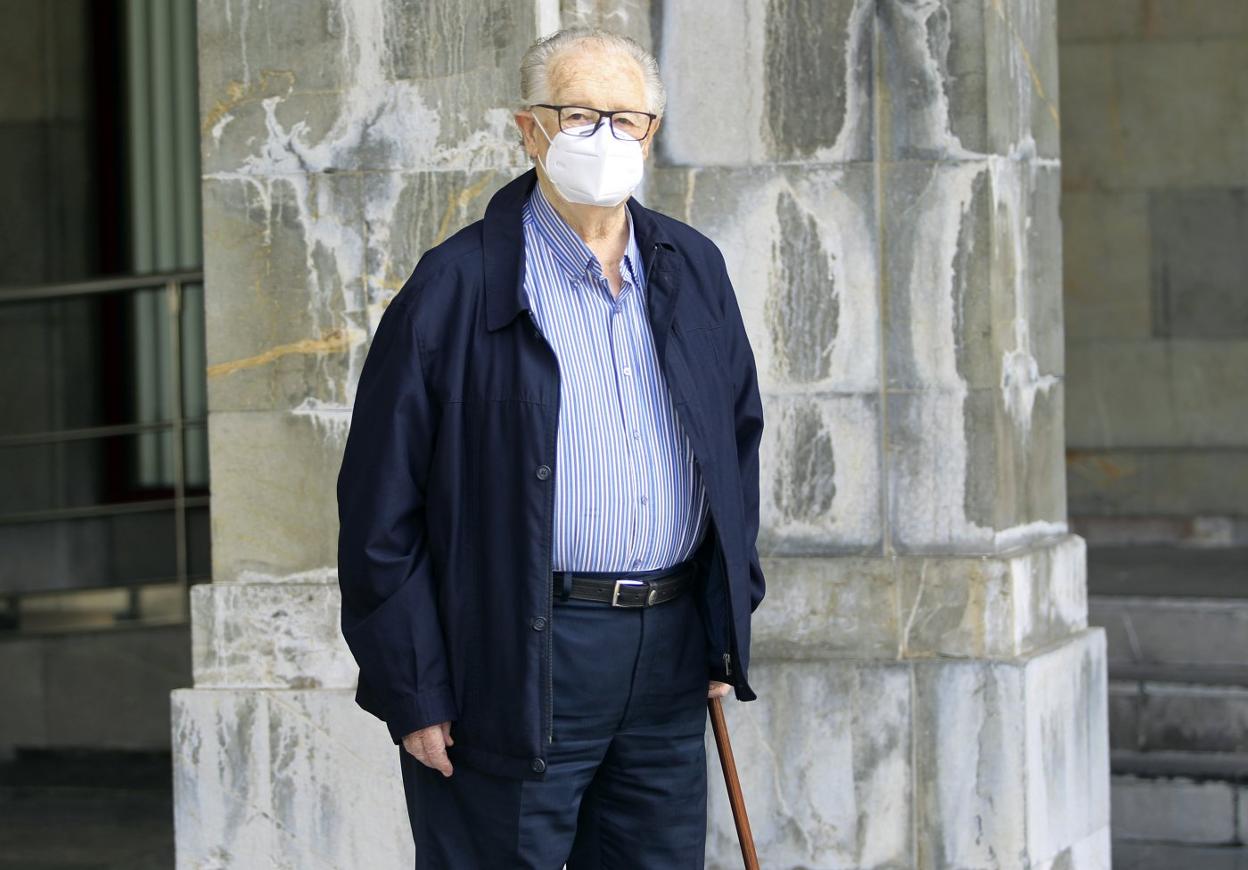 El socio número uno de la SOF, Elías Aguirre. 