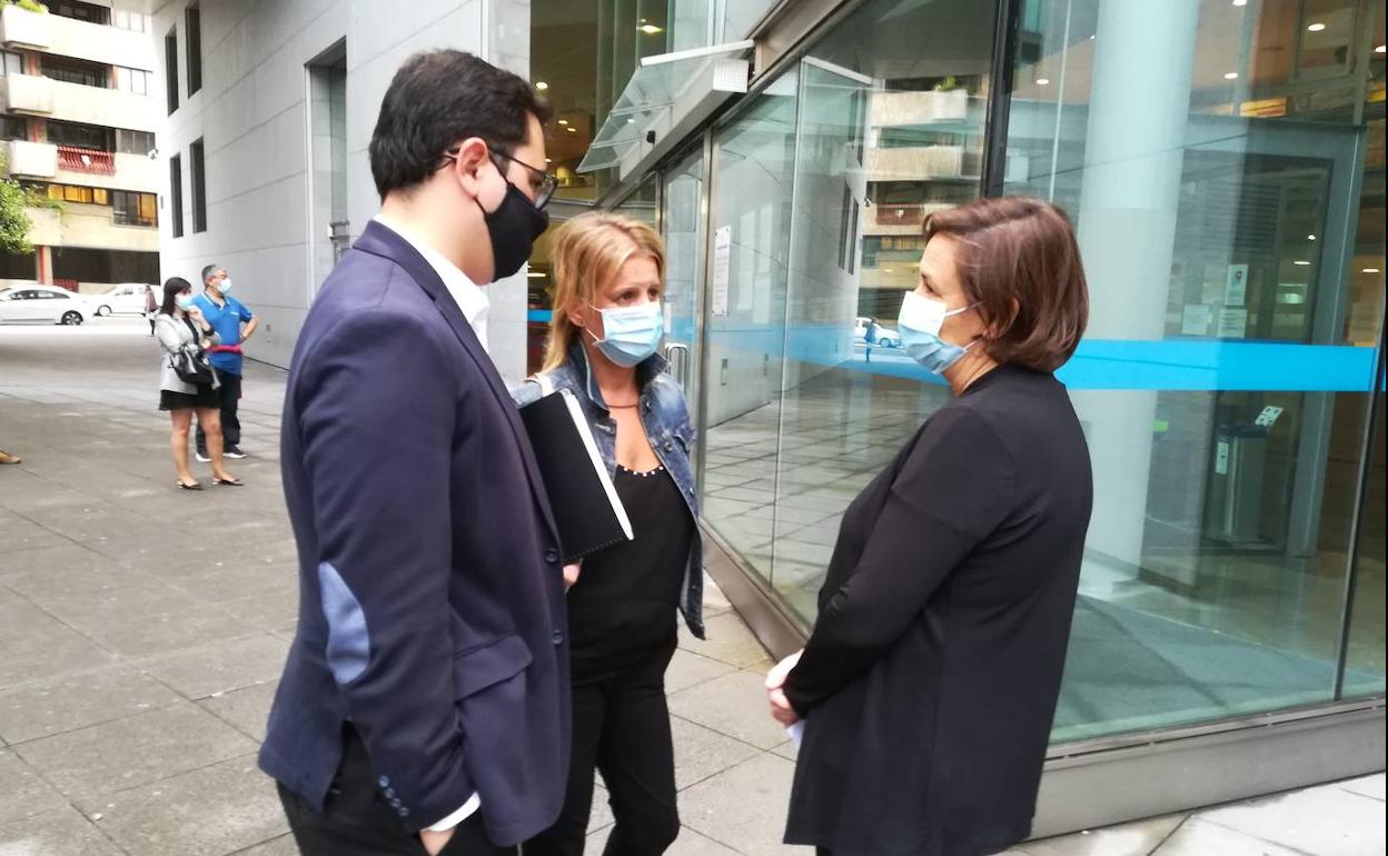 Carmen Moriyón, primera en declarar hoy