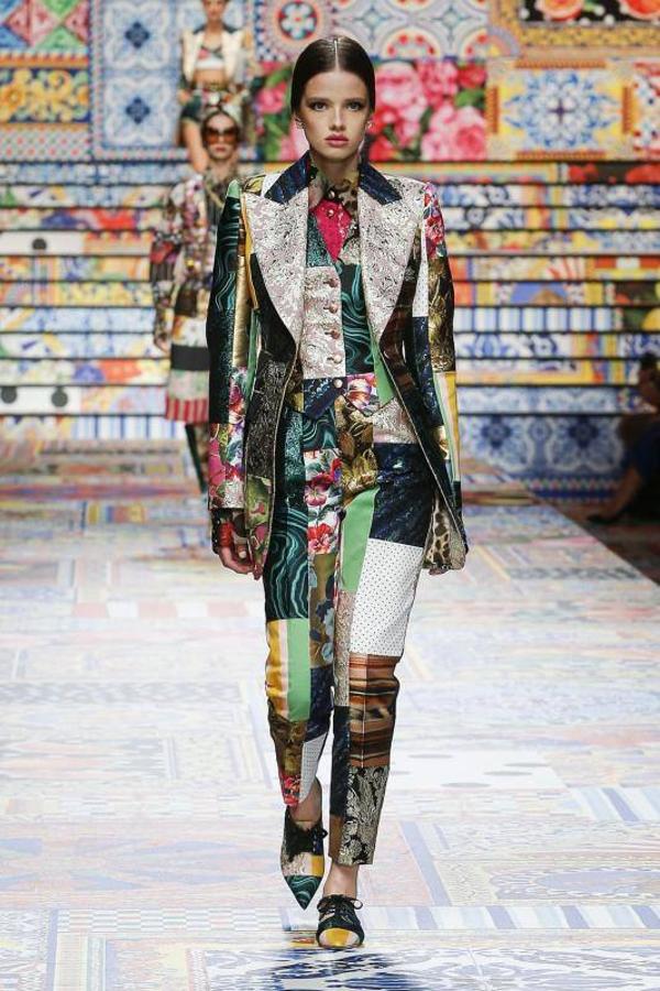 Fotos: Dolce&amp;Gabbana y su patchwork de azulejos sicilianos