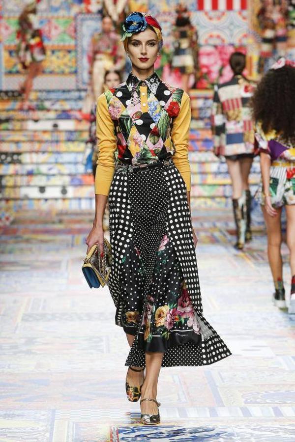 Fotos: Dolce&amp;Gabbana y su patchwork de azulejos sicilianos