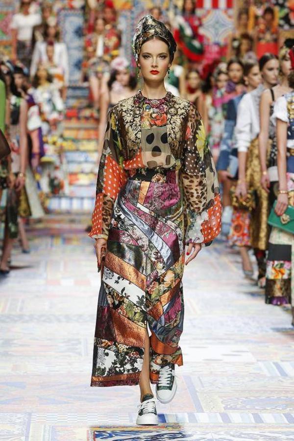 Fotos: Dolce&amp;Gabbana y su patchwork de azulejos sicilianos